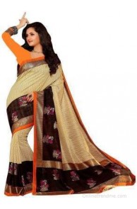 Best Collection Printed Fashion Pure Silk Sari
